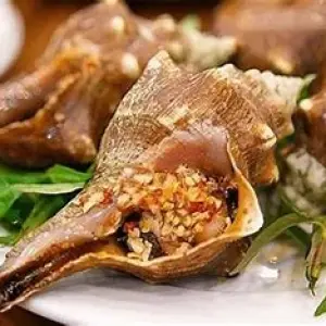 Ốc Búa Nướng Tiêu Xanh