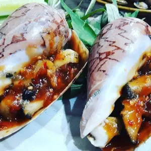 Ốc Giác Nướng Tiêu